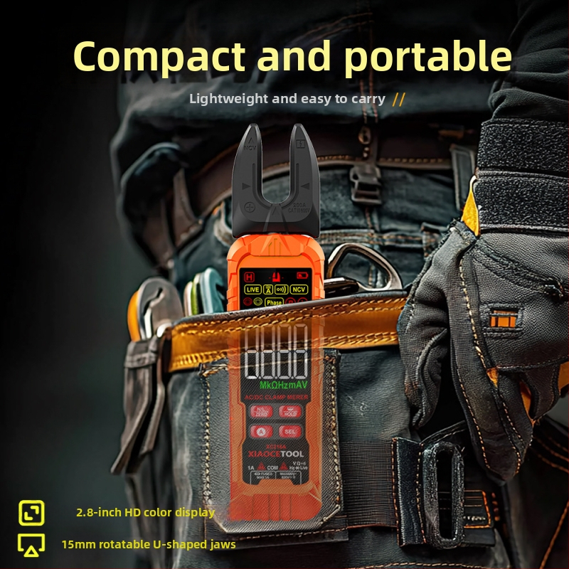 Xiaocetool Fogómultiméter forgatható fejjel - magas pontosságú, többfunkciós elektromos szakembereknek