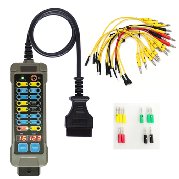 Универсално OBD jumper box tester за автомобили, мотори, тежки камиони и екскаватори – диагностика на електрически вериги