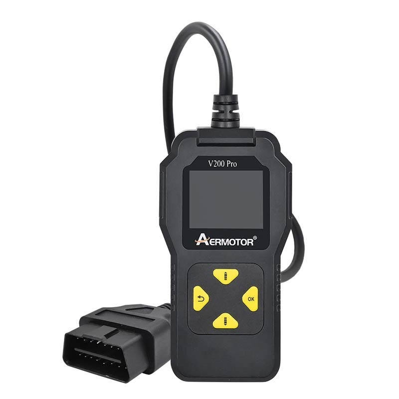Automobilski detektor kvarova V200PRO od Aer – ELM327 OBD čitač kodova, napajanje 12–24V, provjera baterije, radna temperatura 56