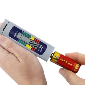 Novi digitalni tester baterija s LCD zaslonom i tester kapacitete suših ćelija