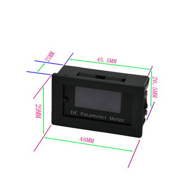 BY62 OLED 0-100V DC voltmetar i ampermetar, temperatura, test kapaciteta baterije
