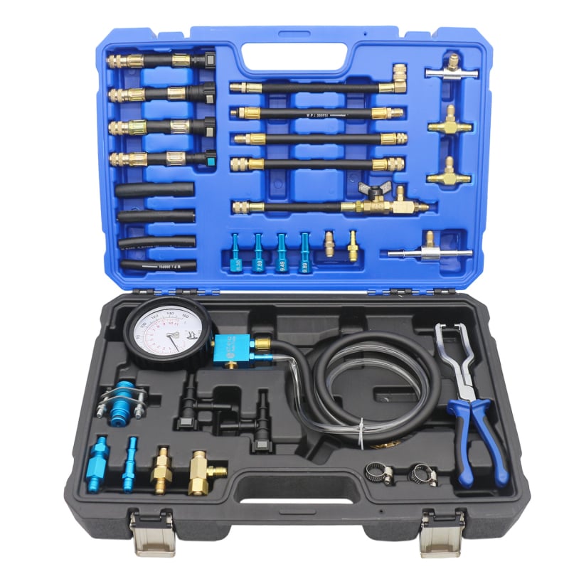 kuntech KT6143 Автомобилен детектор за повреди – манометър за горивно налягане при горивна инжекция и налягане на маслото, персонализация налична