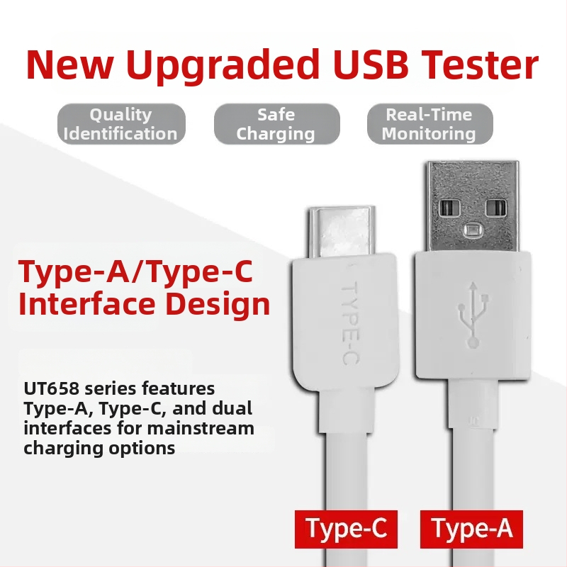 UT658 digitálny prístroj na meranie napätia, rozsah merania 3–9 V, vstupné napätie 3–9 V, výstupné napätie 5 V