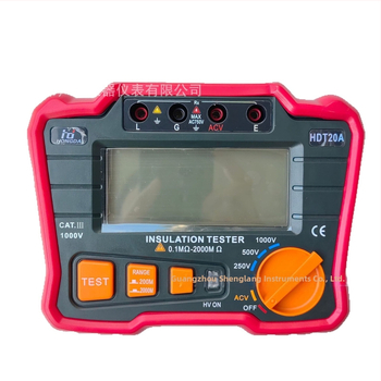 HDT20A Tester izolácie odporu 1000V s digitálnym displejom Megohmmetr