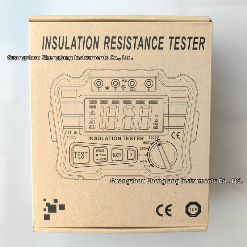 HDT20A Tester izolácie odporu 1000V s digitálnym displejom Megohmmetr