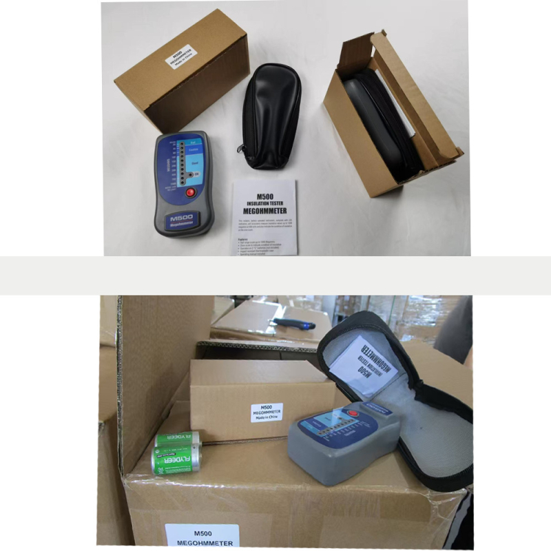 M500 megohmmeter – инженерно ниво тестер за електрическа изолация с батерия – Wansheng