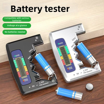 Batériový merací prístroj kapacity batérií s digitálnym displejom – Dengfeng, model Battery Capacity Tester, meranie zostávajúceho nabitia