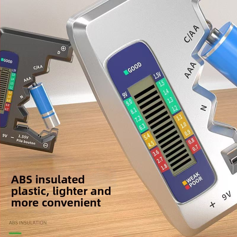 Batériový merací prístroj kapacity batérií s digitálnym displejom – Dengfeng, model Battery Capacity Tester, meranie zostávajúceho nabitia
