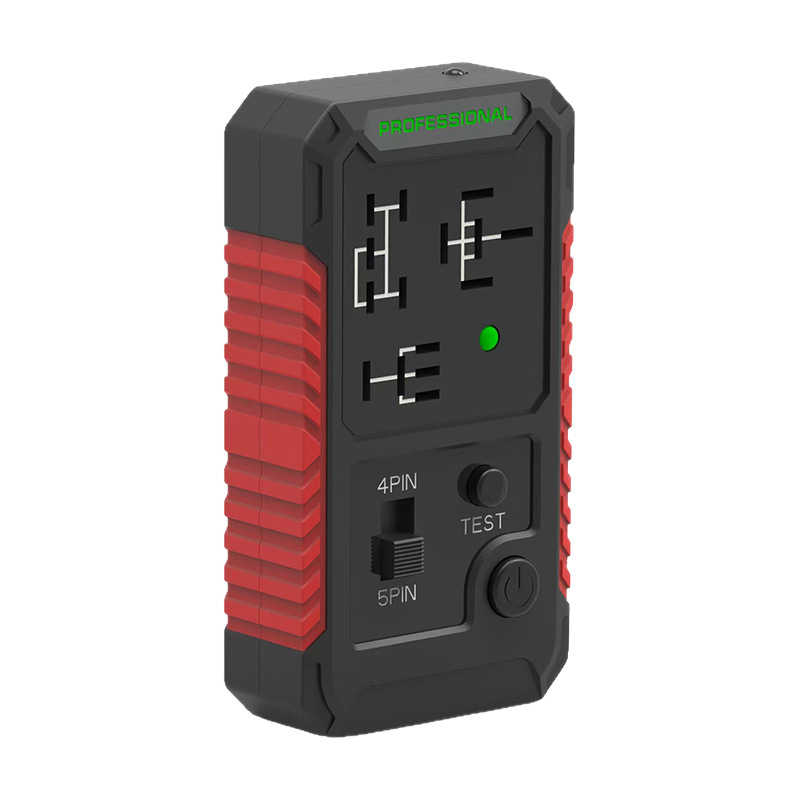 Тестер за автомобилни акумулатори, детектор на релета, 12V захранване, превключване 4/5 пина, модел H730/H733, работна температура 0–50°C