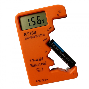 BT189 digitális akkumulátor-tesztelő, 1AA mérési tartomány, tömeg 0.036 kg