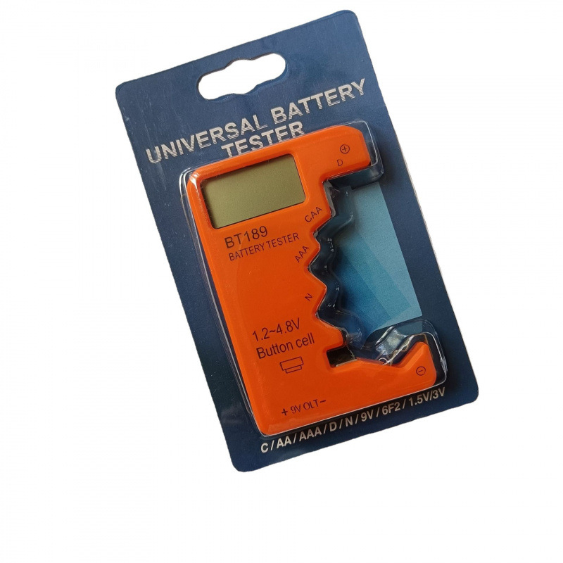BT189 digitális akkumulátor-tesztelő, 1AA mérési tartomány, tömeg 0.036 kg