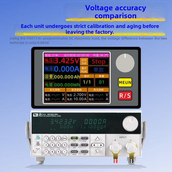 DC 22V/10A akkumulátorkapacitás-detektor egyensúlyozás és öregedési teszt funkcióval (mérési tartomány 1–30V, pontosság 1, LCD-frissítés 1)