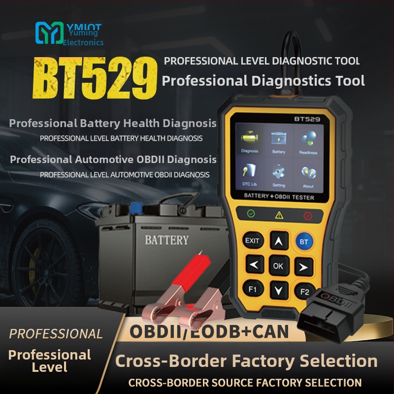 Motorový diagnostický prístroj (Ymiot Bt529, 5-30 V, univerzálny typ, prevádzková teplota 0-60°C)