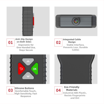 BM550 Δοκιμαστής Μπαταριών – Τρία σε ένα έλεγχο ζωής μπαταρίας 6V/12V/24V, εύρος 5-20V, -20°C έως 60°C, OBD2-συμβατό