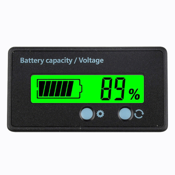 Vodootporan voltmetar i mjerač snage s LCD zaslonom, raspon napona 6-100V