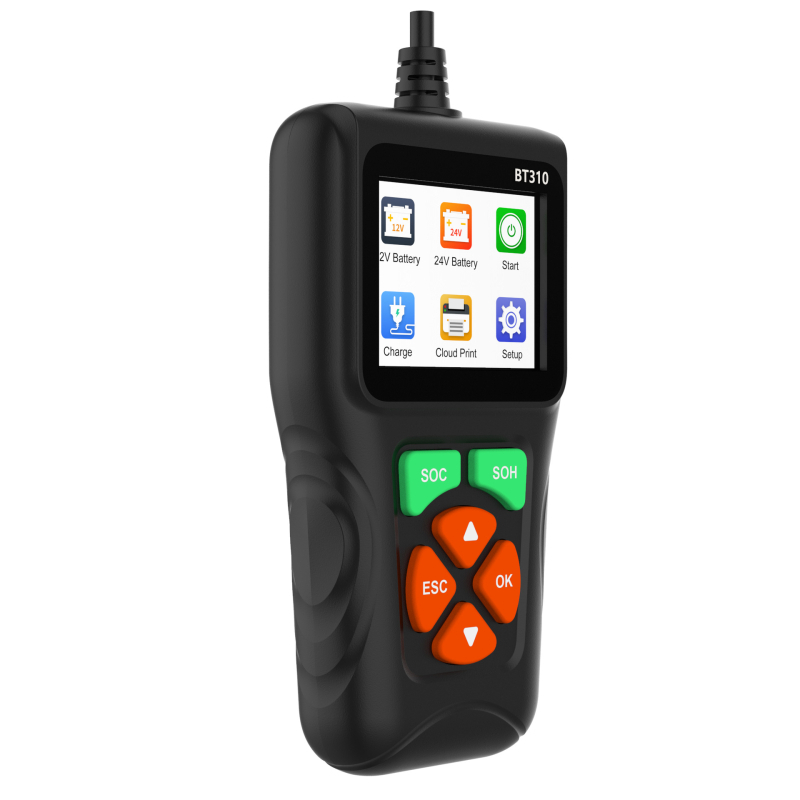 BT310 OBDII tester baterije za automobil – dijagnostika napona baterije, stanje baterije, 9–35V, -20°C do 60°C