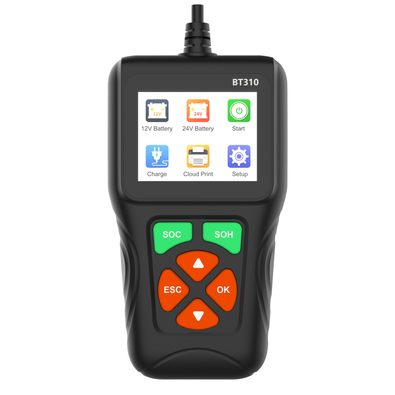 BT310 OBDII tester baterije za automobil – dijagnostika napona baterije, stanje baterije, 9–35V, -20°C do 60°C