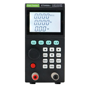 DC električno opterećenje 200W za test kapacitnog pražnjenja i starenja baterije ET5406A+