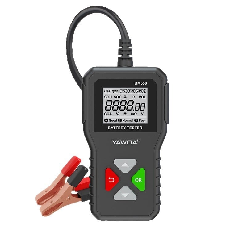 BM550 tester baterija automobila, detekcija vozila, (napajanje 5–20V, radna temperatura -20…60°C)