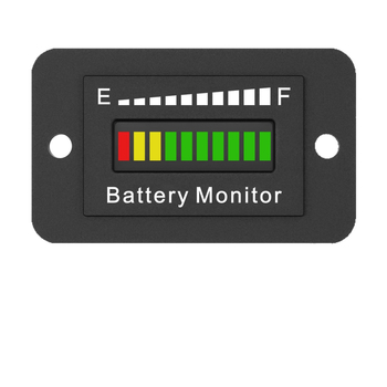 Display napona baterije za golf kart, kompatibilan s 12V/24V/48V/60V/72V, IP65 otporan na prašinu i vodu, marka OBDMonster