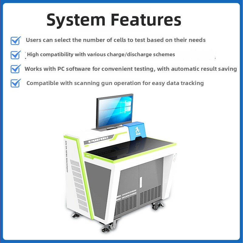 32-stringski BMS tester za uravnoteženu ploču zaštite baterije, oprema za testiranje baterija, marka Xinda neng, porijeklo Shenzhen