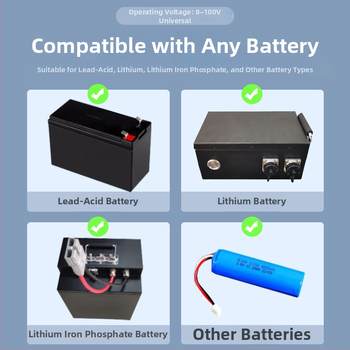 Peacefair LiFePO4 батерия кулометър, амперметър, волтметър и ватметър