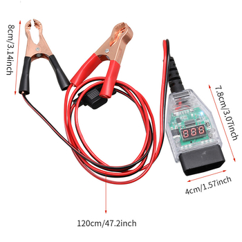 Uređaj za dijagnostiku baterije automobila s OBD, napajanje 12V, model 550, Enjoy