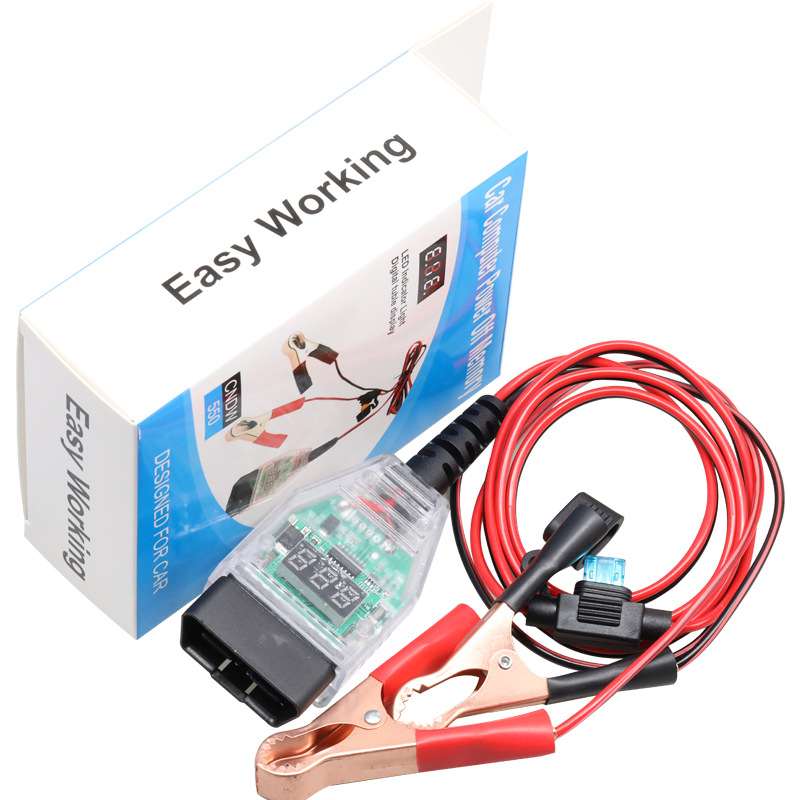 Uređaj za dijagnostiku baterije automobila s OBD, napajanje 12V, model 550, Enjoy
