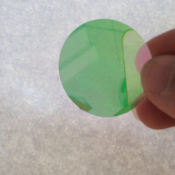 HX Filter Disk, Premazano staklo, Optički filtr za svjetlost