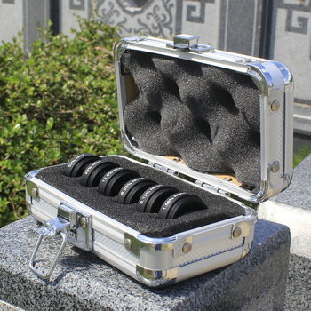 Datyson ND филтър комплект за астрономически телескоп, средносив филтър, 6 части, алуминиево кейсче, 5P9884