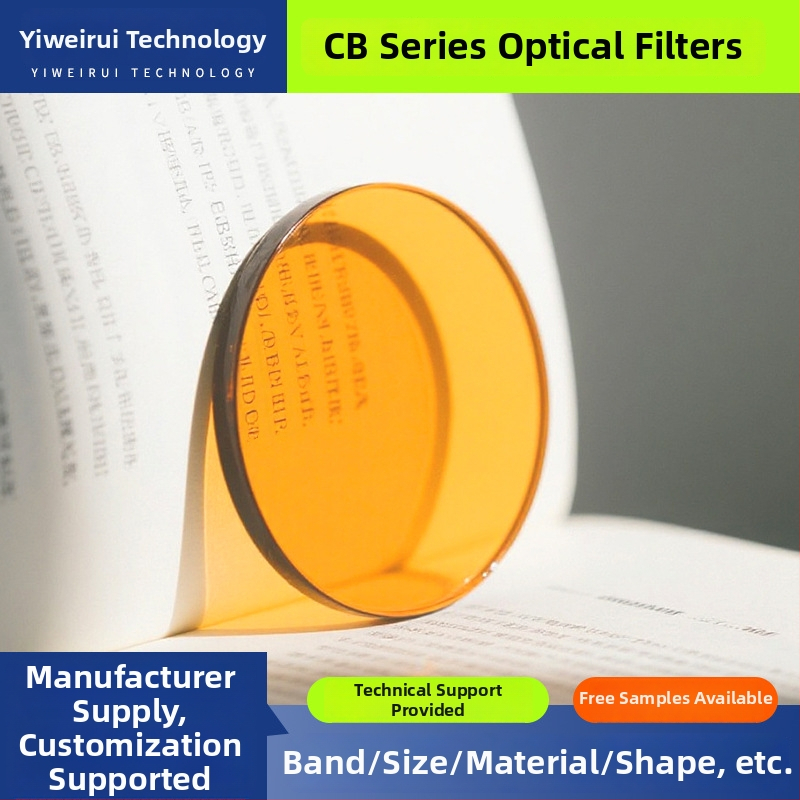 Optický filter pre stage osvetlenie, filter pre dlhé vlny, sklo, vysoká priepustnosť, Yiweirui