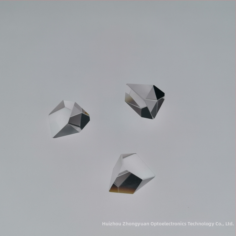 Vlastné optické prvky z K9 skla: pokovený filter, kvarcový zaostrovací objektív, prizmy; materiál: optické sklo; tvar: prispôsobiteľný; hrúbka: prispôsobiteľná