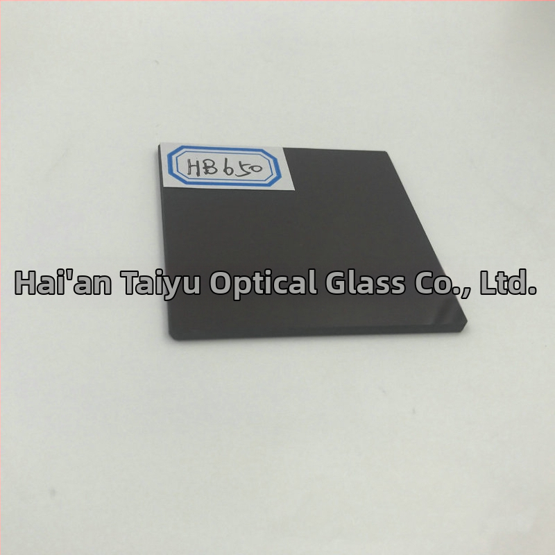 Taiyu Infračervený rezový filter, Priehľadné optické sklo, Modely HB600, HB630, HB650, HB685, Pre fotografické a optické prístroje
