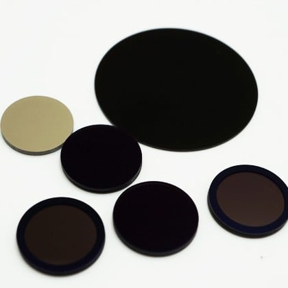 Филтър за прекъсване на инфрачервена и видима светлина, модел H.w.b, черно стъкло, персонализираема форма, дебелина по поръчка, за инфрачервени източници на светлина