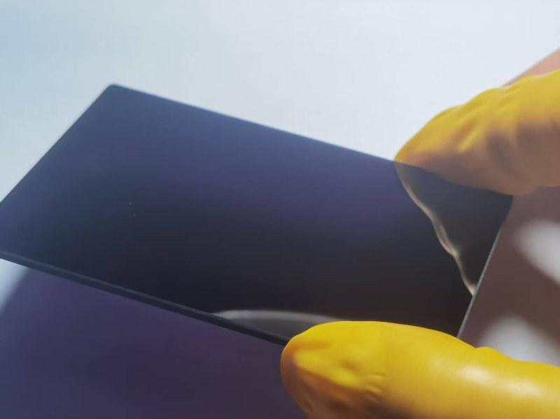 Филтър за прекъсване на инфрачервена и видима светлина, модел H.w.b, черно стъкло, персонализираема форма, дебелина по поръчка, за инфрачервени източници на светлина