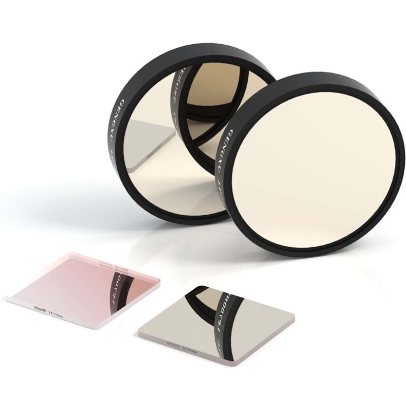 Дихроичен филтър за дълги вълни 750 nm с инфрачервено превключващо огледало за оптичен път на спектрометър (750 nm; дълги вълни проход; инфрачервено превключващо огледало; превключване на оптичния път; оптично стъкло)