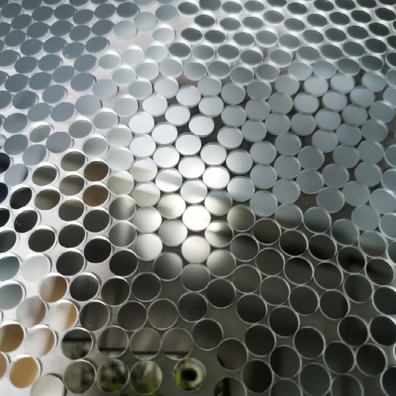 Лазерен отражател с покрита леща, HQJLF, персонализирана форма, материали: алуминий, сребро, мед, за приложения с висока отражателност