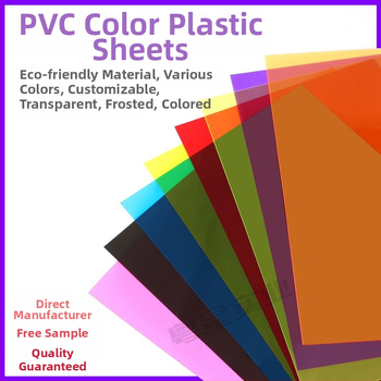 PVC list s priehľadným a matným povrchom; nehorľavý; hrúbka 0,3 mm (priehľadný) alebo 0,5 mm (matný); materiál PVC/PP; vhodný na tlač, lamináciu a gravírovanie