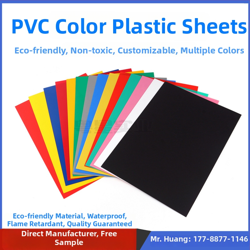 PVC list s priehľadným a matným povrchom; nehorľavý; hrúbka 0,3 mm (priehľadný) alebo 0,5 mm (matný); materiál PVC/PP; vhodný na tlač, lamináciu a gravírovanie