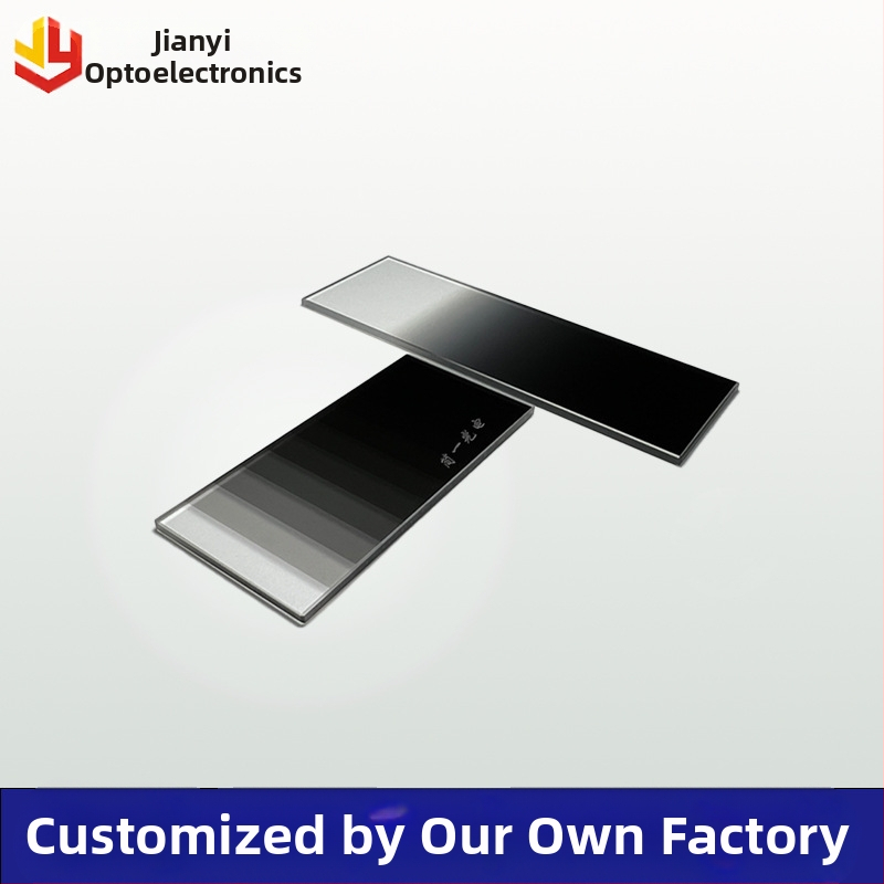 Градиентна ND вълнова плоча, по поръчка, модел BP, оптично стъкло, дебелина 3