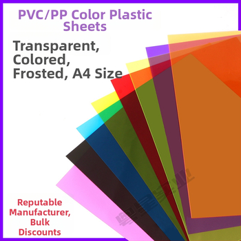 PVC/PP list, priehľadný 0,3 mm a matný 0,5 mm, tlačová kvalita, laminácia