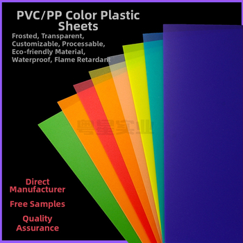 PVC/PP list, priehľadný 0,3 mm a matný 0,5 mm, tlačová kvalita, laminácia