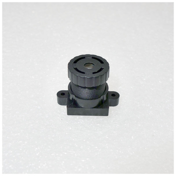 M12 интерфейс, 10 мм фиксиран фокус обектив, ниско изкривяване, съвместим с 1/1.8in сензор, филтър диаметър 9 мм