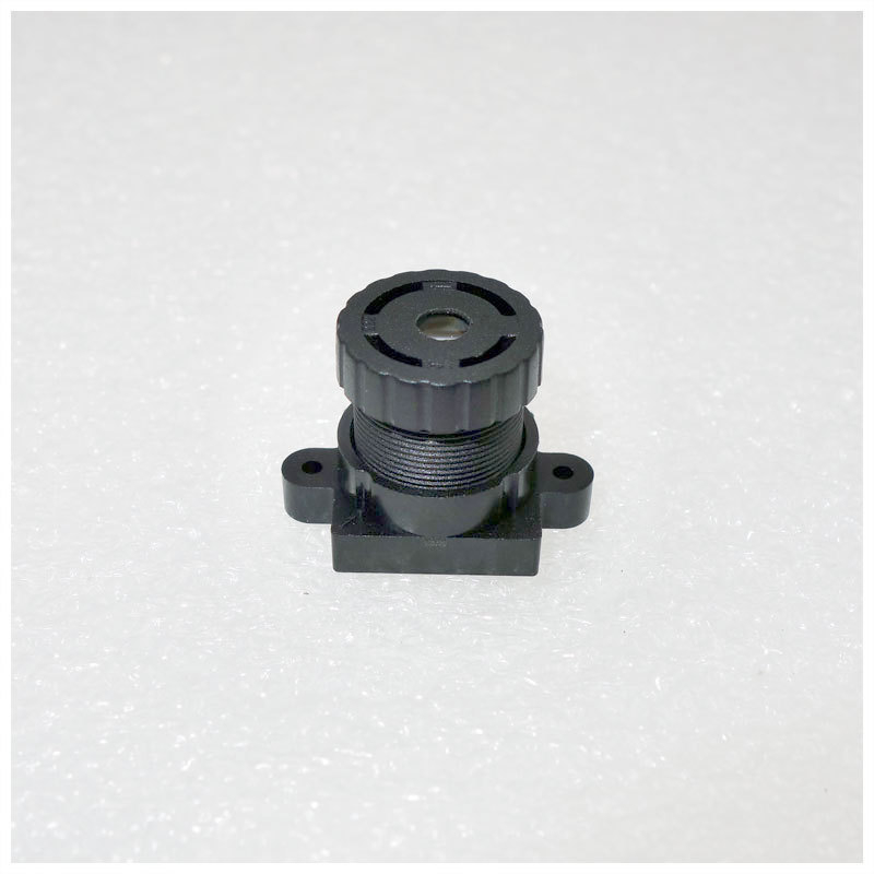 M12 интерфейс, 10 мм фиксиран фокус обектив, ниско изкривяване, съвместим с 1/1.8in сензор, филтър диаметър 9 мм