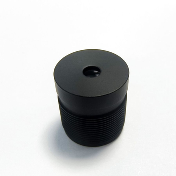 Фиксиран обектив за индустриално изображение, 10,5 мм f/4, 29,5° широк ъгъл, филтър Ø12, монтаж M12×P0.5, конструкция 6G+IR