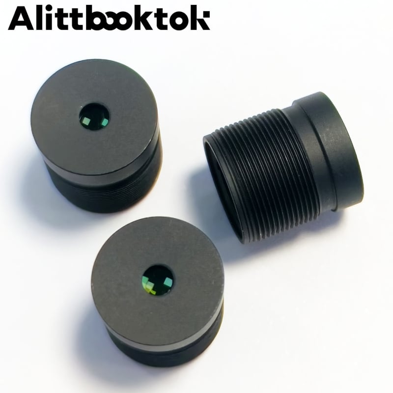 Фиксиран обектив за индустриално изображение, 10,5 мм f/4, 29,5° широк ъгъл, филтър Ø12, монтаж M12×P0.5, конструкция 6G+IR