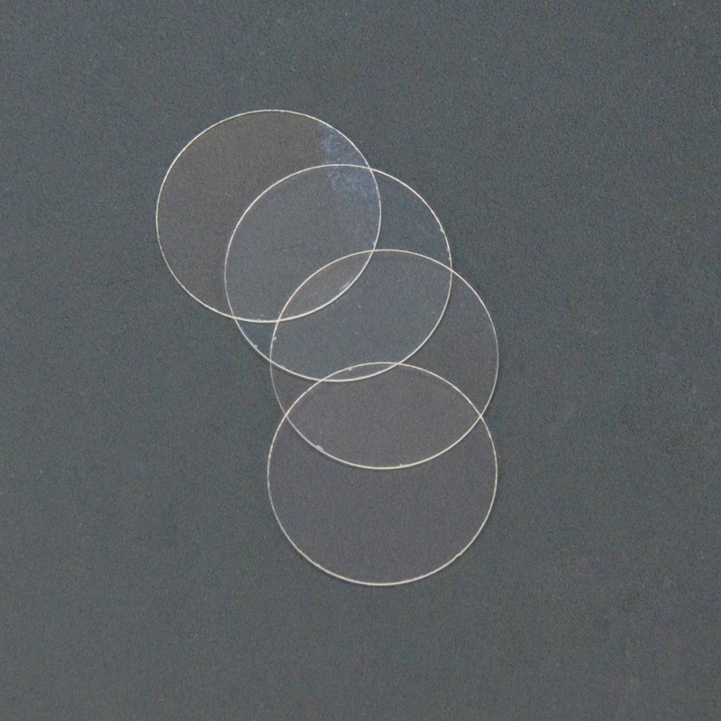 Филтър за синя светлина за потокови цитометри и флуоресцентни микроскопи, модел филтър за пропускане на къси вълни, материал K9, форма кръгла или квадратна, дебелина 1–2, за оптични инструменти