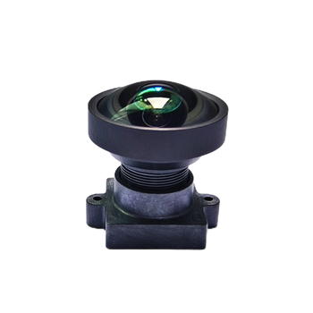 Фиксиран фокус обектив, ултраширок ъгъл 145°, фокусно разстояние 1.1 мм, максимална бленда f/2.6, диаметър филтъра φ22