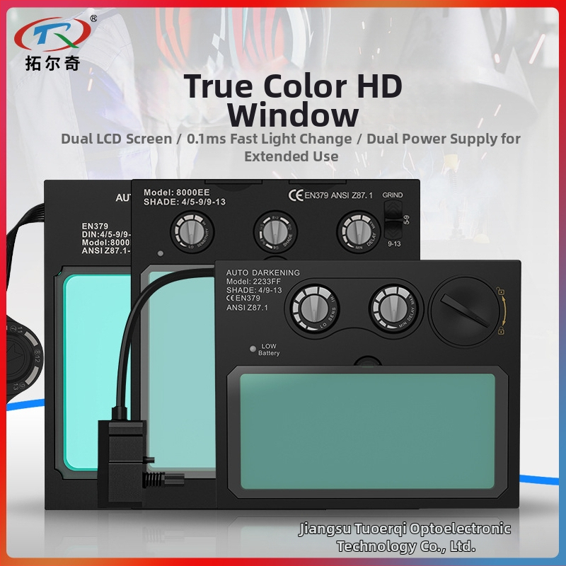 Automaatne tumedatav keevitusmask DIN9-13, vahetatav filter, päikesenergia, DIN4 heledusrežiim