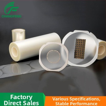 Персонализирана UV филмова лента за защита на чипове (дебелина 0.07–0.203 мм; материал PO/PET; пропускливост 85%; серия UV cutting film; модел U2151)
